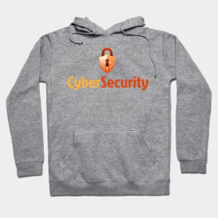 Cyber Security Orange Hoodie